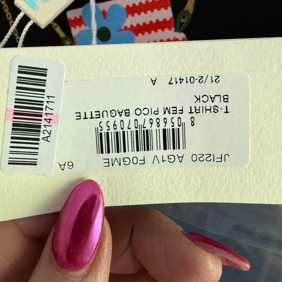 NWT Guaranteed Authentic Fendi Girl’s Handbag T-Shirt w/Authenti Mini Purse - Picture 15 of 16